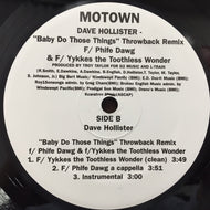 DAVE HOLLISTER / BABY DO THOSE THINGS REMIX