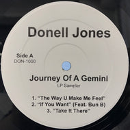 DONELL JONES / JOURNEY OF A GEMINI LP SAMPLER