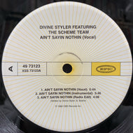 DIVINE STYLER / AIN'T SAYIN NOTHIN