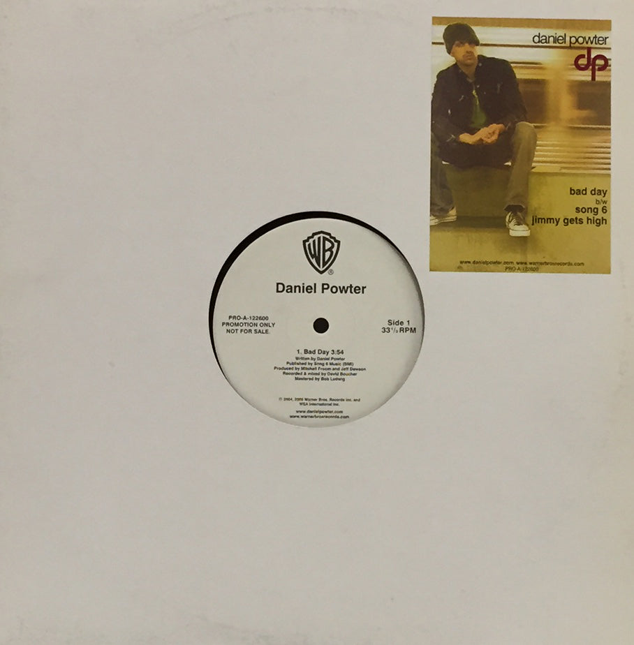 ダニエルパウター bad day収録 レコード D00003636_cb625e83-a644-46f7-