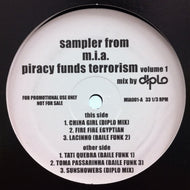 DIPLO / SAMPLER FROM M.I.A. - PIRACY FUNDS TERRORISM VOLUME 1