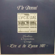 DAMNED / MINDLESS DIRECTIONLESS ENERGY LIVE AT THE LYCEUM 1981