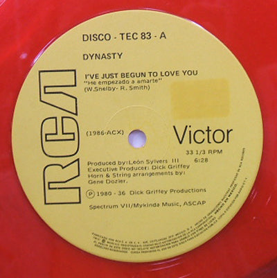 DYNASTY / I'VE JUST BEGUN TO LOVE YOU