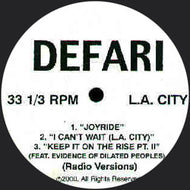 DEFARI / JOYRIDE