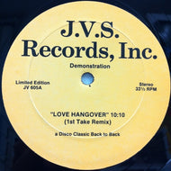DIANA ROSS / LOVE HANGOVER 1ST TAKE REMIX