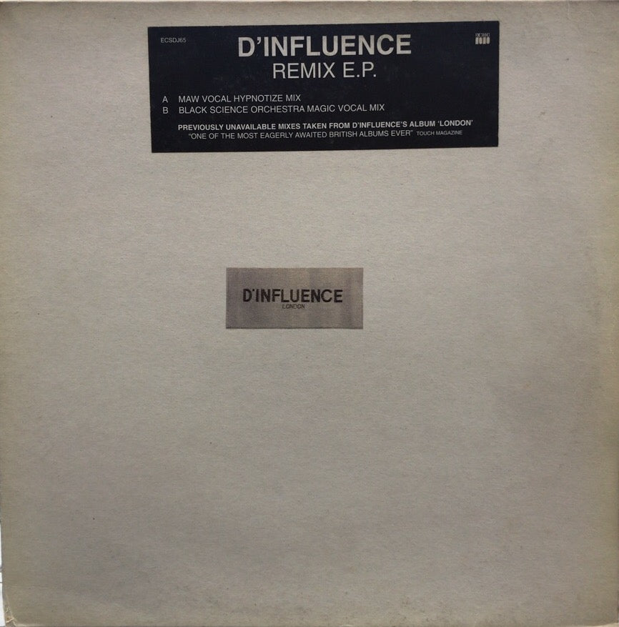 D-INFLUENCE (D'Influence) / REMIX E.P. – TICRO MARKET