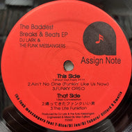 DJ LARK & THE FUNK MESSANGERS / THE BADDEST BREAKS & BEATS EP