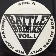 DJ HONDA / BATTLE BREAKS VOL. 1