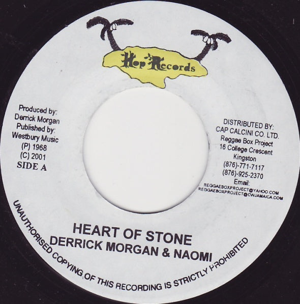 DERRICK MORGAN / HEART OF STONE – TICRO MARKET