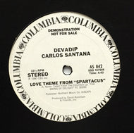 DEVADIP CARLOS SANTANA  / LOVE THEME FROM SPARTACUS 