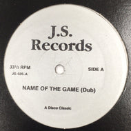 Dan Hartman / Dee Dee Bridgewater / Name Of Game (Dub) /  Bad For Me