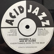 DHARMA B / EVERYTHINGS GOIN TO THE BEAT