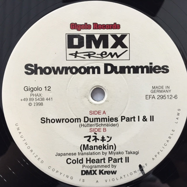 DMX KREW / SHOWROOM DUMMIES