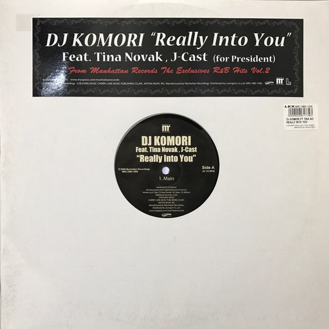 DJ KOMORI / REALLY INTO YOU – TICRO MARKET