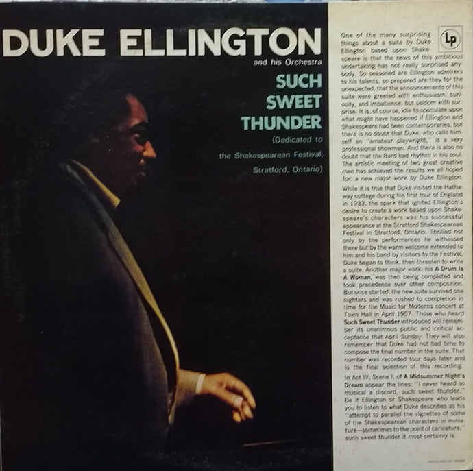 DUKE ELLINGTON / SUCH SWEET THUNDER