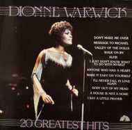 DIONNE WARWICK / 20 GREATEST HITS