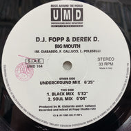 DJ FOPP & DEREK D / Big Mouth
