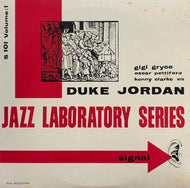 DUKE JORDAN / Jazz Laboratory Series Vol. 1