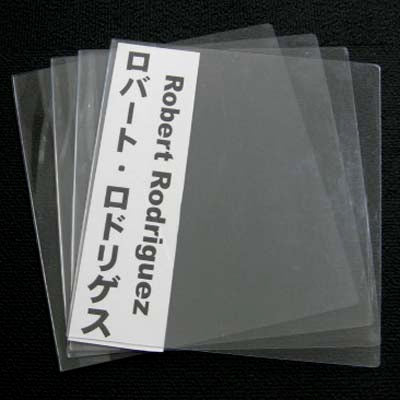 DVD 仕切り板 / VHSビデオ　アクリル板(プラ板）　10枚セット　