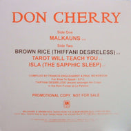 DON CHERRY / MALKAUNS
