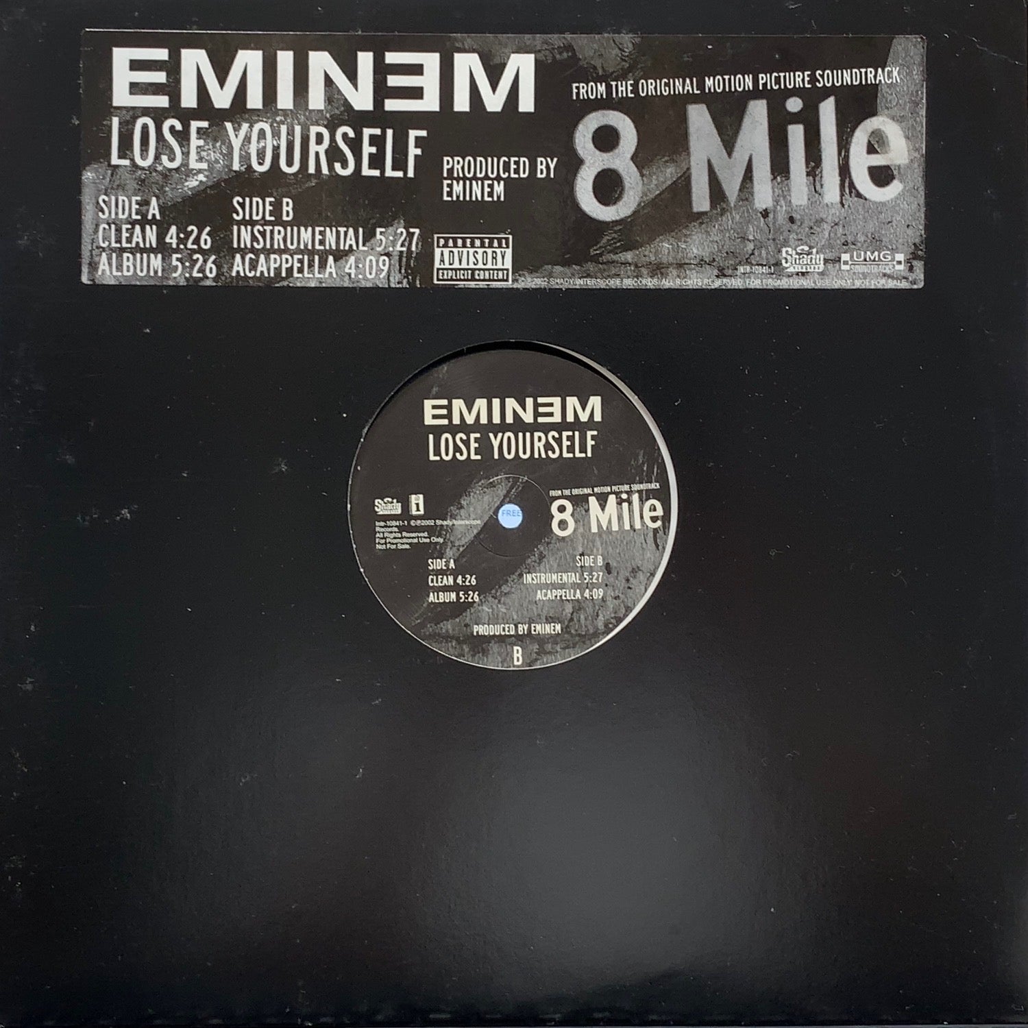 EMINEM LOSE YOURSELF 12inch レコード - 洋楽