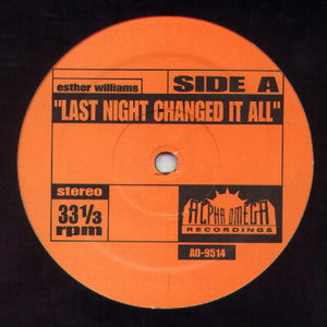 ESTHER WILLIAMS / LAST NIGHT CHANGED IT ALL – TICRO MARKET