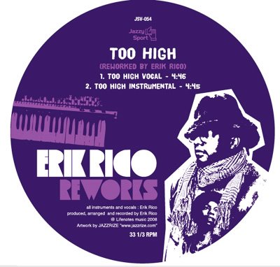 Erik Rico ERIK RICO / TOO HIGH / MAKE IT FUNKY – TICRO MARKET