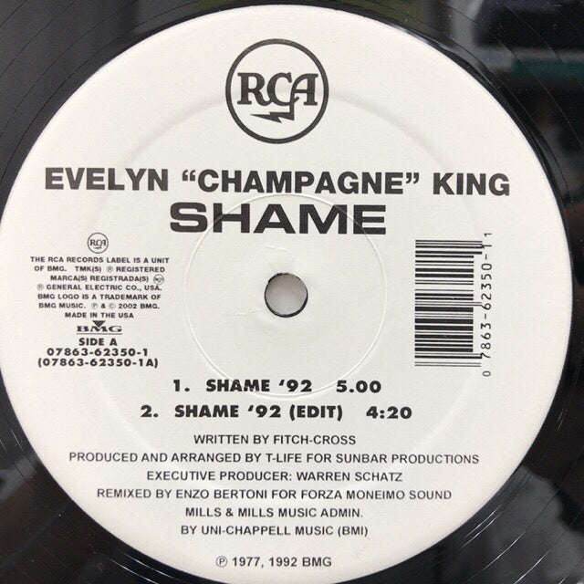 EVELYN CHAMPAGNE KING / SHAME '92 – TICRO MARKET EVELYN CHAMPAGNE KING / SHAME '92 – TICRO MARKET