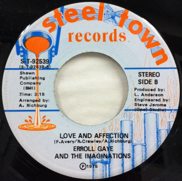 ERROLL GAYE AND THE IMAGINATIONS / LOVE AND AFFECTION