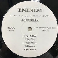 EMINEM / LIMITED EDITION ALBUM ACAPELLA