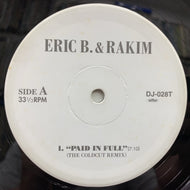 ERIC B & RAKIM / Paid In Full (The Coldcut Remix) 