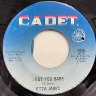 ETTA JAMES / I Got You Babe / I Worship The Ground You Walk On 