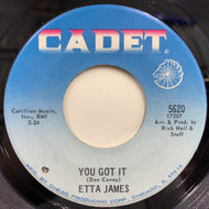 ETTA JAMES / You Got It / Fire 