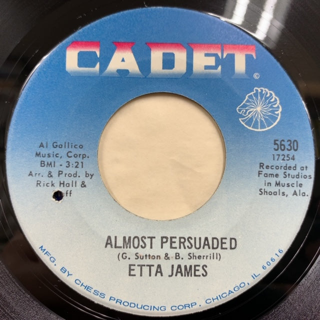 ETTA JAMES / Almost Persuaded / Steal Away