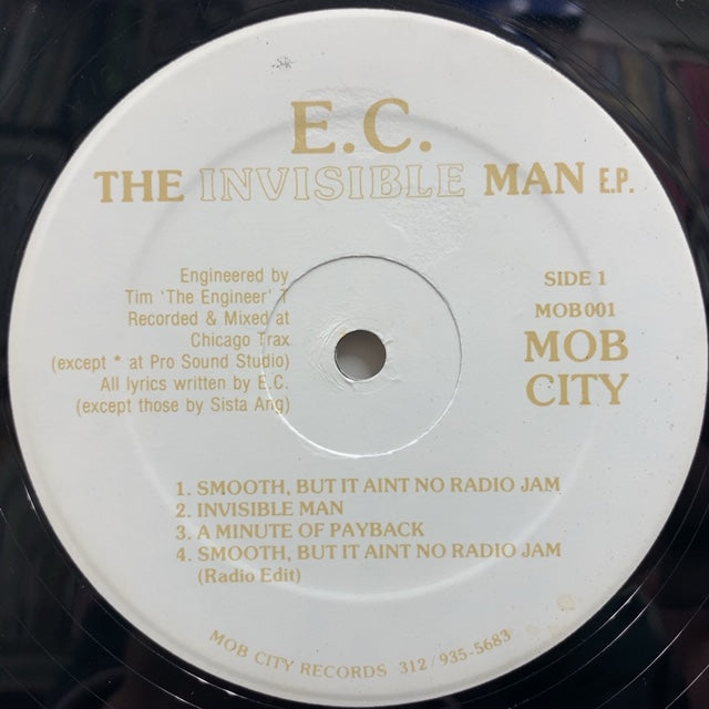 E.C.ILLA / The Invisible Man EP – TICRO MARKET
