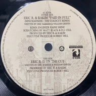 ERIC B & RAKIM / Paid In Full (Mini Madness - The Coldcut Remix)