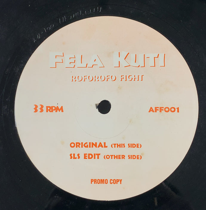 USオリジナル Fela Kuti Roforofo fight レコード Fela Kuti - Roforofo Fight | NEWTONE RECORDS