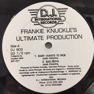 FRANKIE KNUCKLES / BABY WANTS TO RIDE / YOUR LOVE