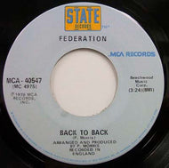 FEDERATION / BACK TO BACK / HOPING