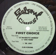 FIRST CHOICE / DR. LOVE