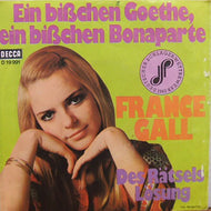 FRANCE GALL / EIN BIBCHEN GOETHE, EIN BIBCHEN BONAPARTE