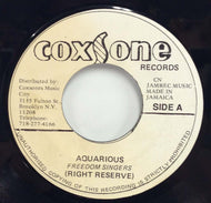 FREEDOM SINGERS / AQUARIOUS
