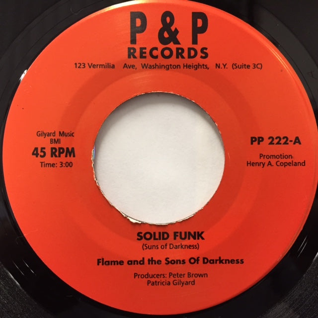 FLAME & THE SONS OF DARKNESS / SOLID FUNK – TICRO MARKET