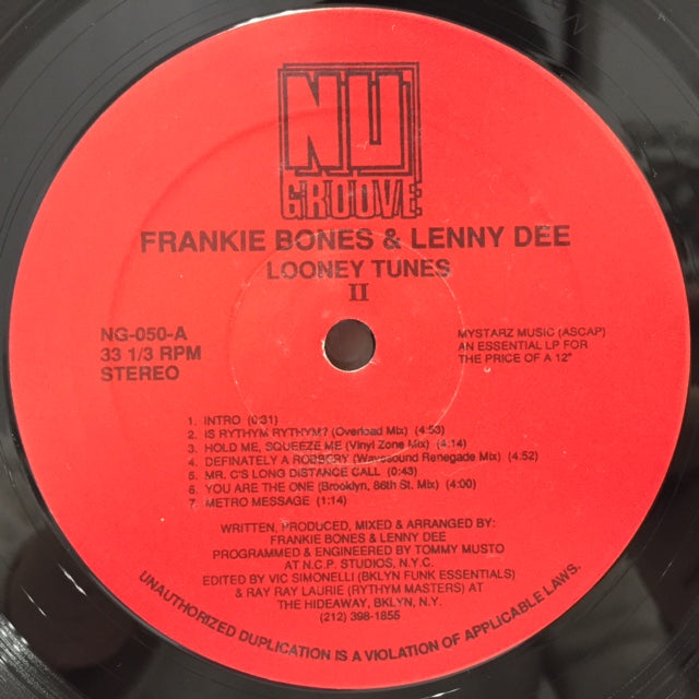 FRANKIE BONES & LENNY DEE / LOONEY TUNES ? – TICRO MARKET