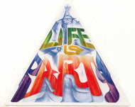 FLOWER OF LIFE / LIFE IS PARTY ステッカー