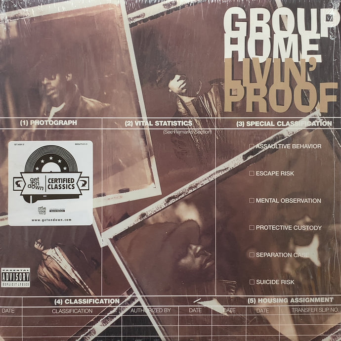 GROUP HOME / Livin' Proof (2017 Reissue)