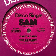 GARY'S GANG / KEEP ON DANCIN' / DO IT AT THE DISCO