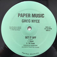 GREG NYCE / SET IT OFF