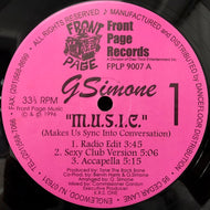 G.SIMONE / M.U.S.I.C.