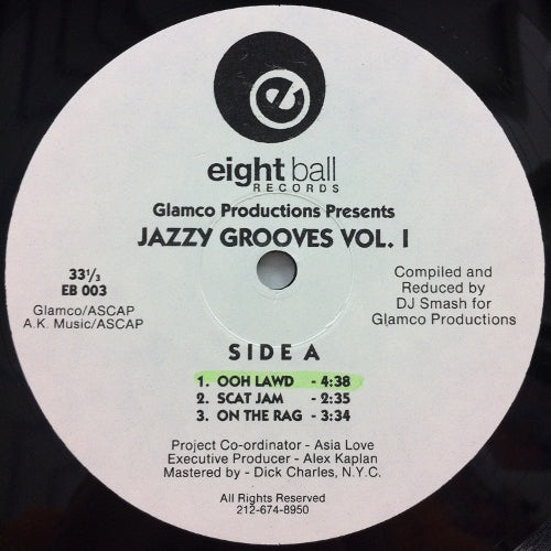 GLAMCO PRODUCTIONS PRESENTS / JAZZY GROOVES - VOL.1